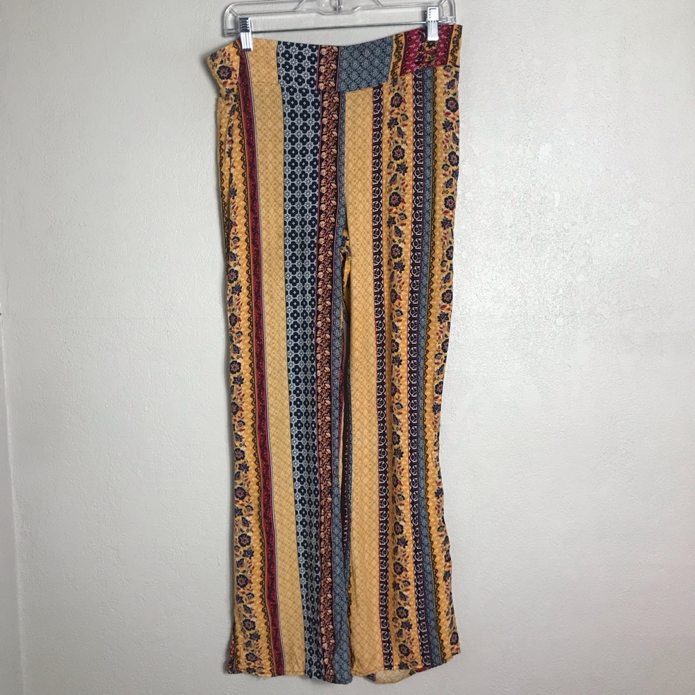 New Look bohemian inspired flare pants L